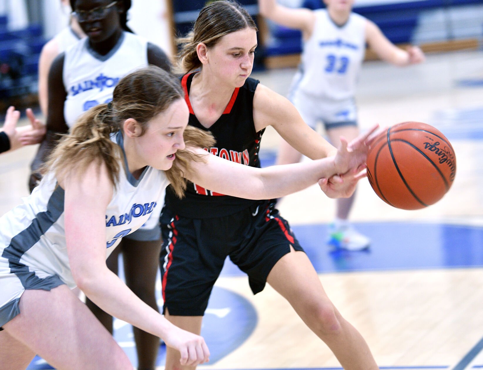 Saint John Heralds Defeat Lordstown 59-16 in NAC Girls Basketball Game