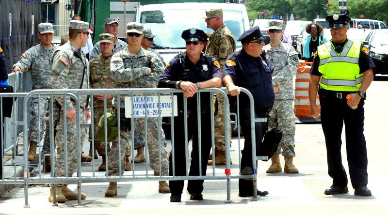 Â Protests remain largely peaceful