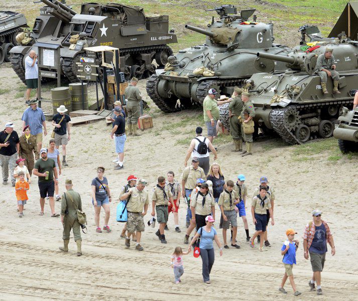 PHOTO GALLERY DDay Conneaut Second day of reenactment shows