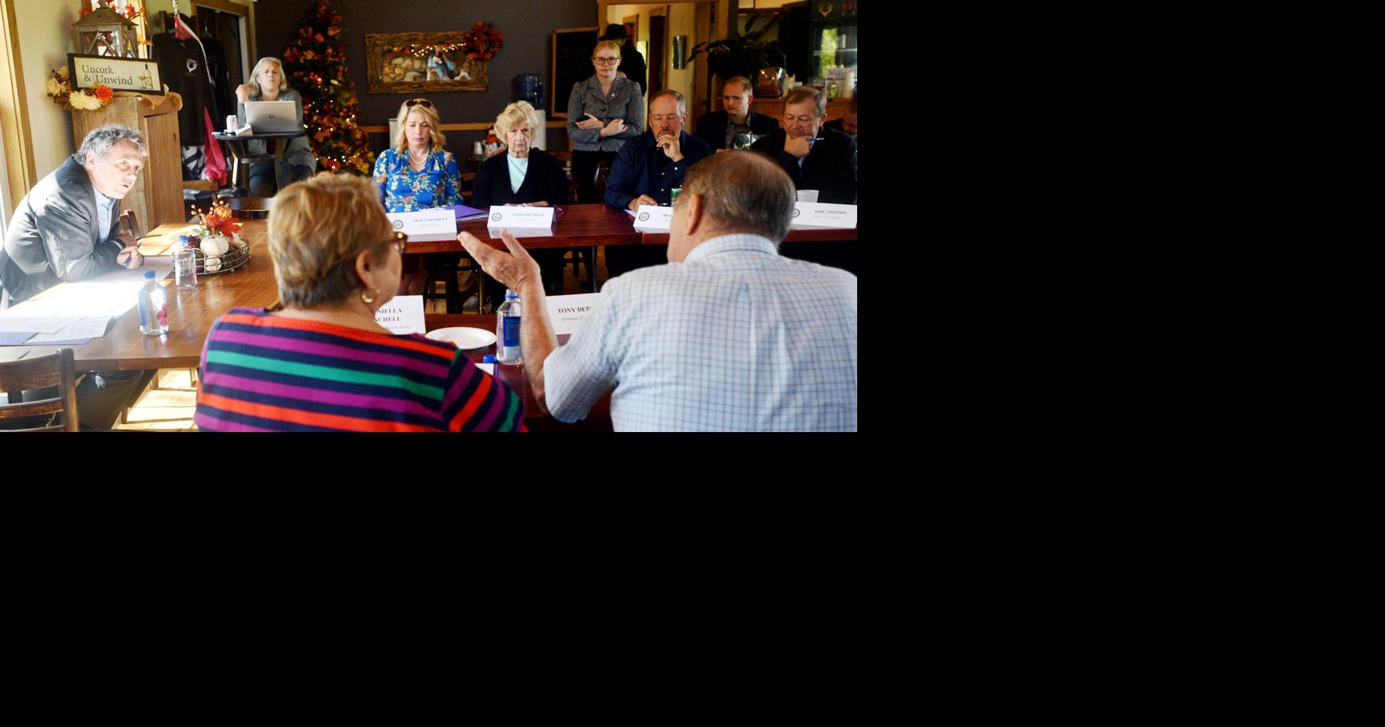 Sherrod Brown visits Ashtabula County News