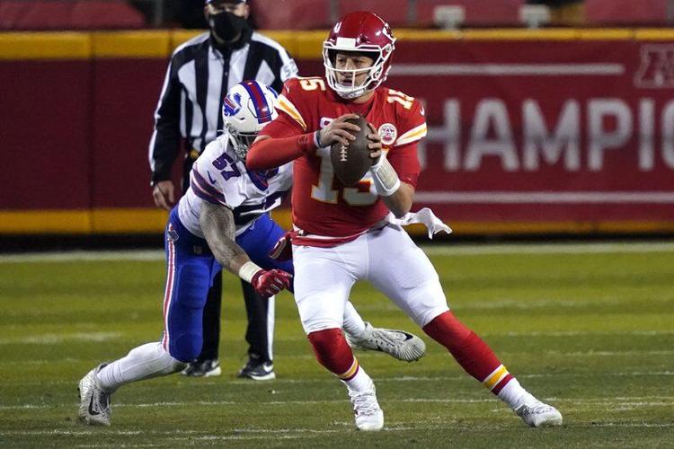 Chiefs QB Patrick Mahomes on track to play in AFC title game - The Japan  Times