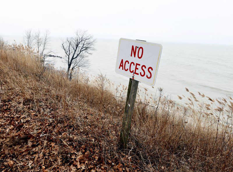 Saybrook Township Park Board worried as erosion eats away shoreline