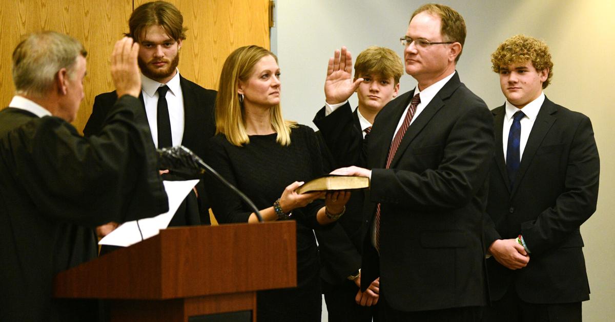 O #39 Brien sworn in as Western County Court judge News starbeacon com O #39 Brien sworn in as Western County Court judge News starbeacon com