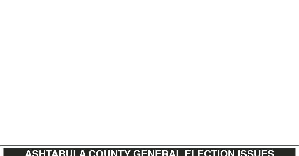 Ashtabula Star Beacon Election Issues | News | starbeacon.com