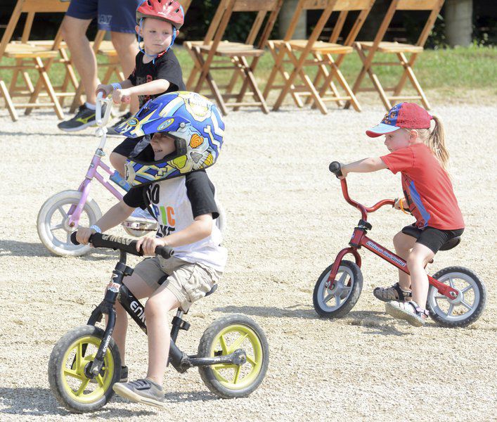 Hot and rainy, of course, on the first day of the Ashtabula County Fair