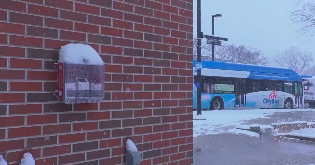 CityBus station installs naloxone emergency lockbox for opioid overdose ...