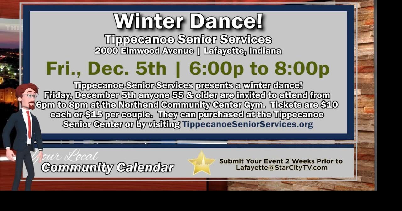 Community Calendar - Tipp. Senior Dance | MCHS Lane Place | IBEW 668 Craft Market