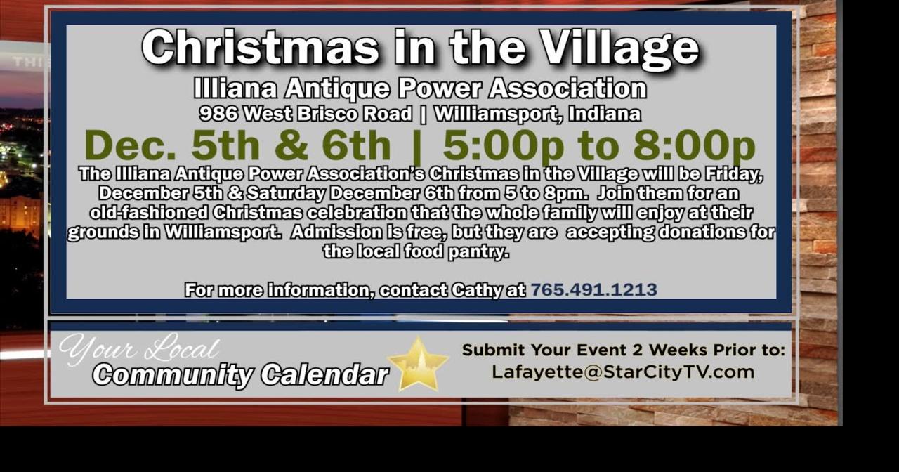 Community Calendar - NMHS Band Craft Show | IAPA Christmas Village