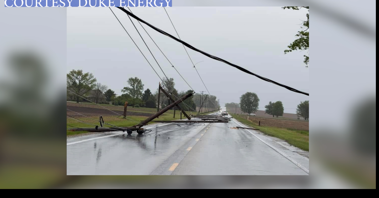 Storm damage leaves hundreds without power overnight, Duke Energy says ...