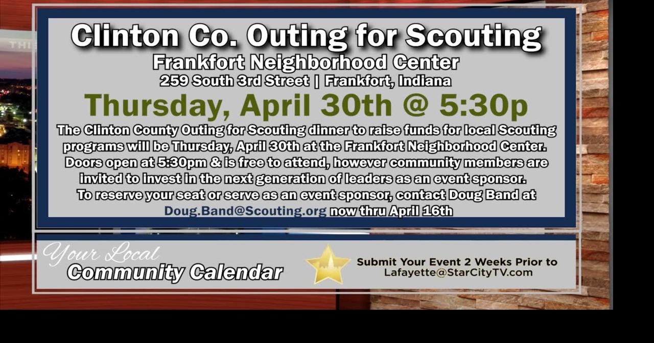 Community Calendar - Outing for Scouting | Otterbein Library Plant Sale