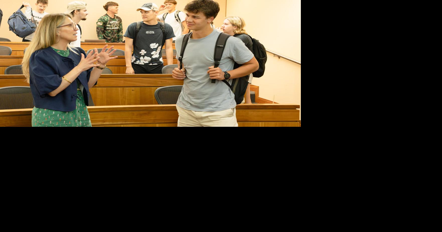 Mayor Easter joins Purdue professor teaching real estate, development course