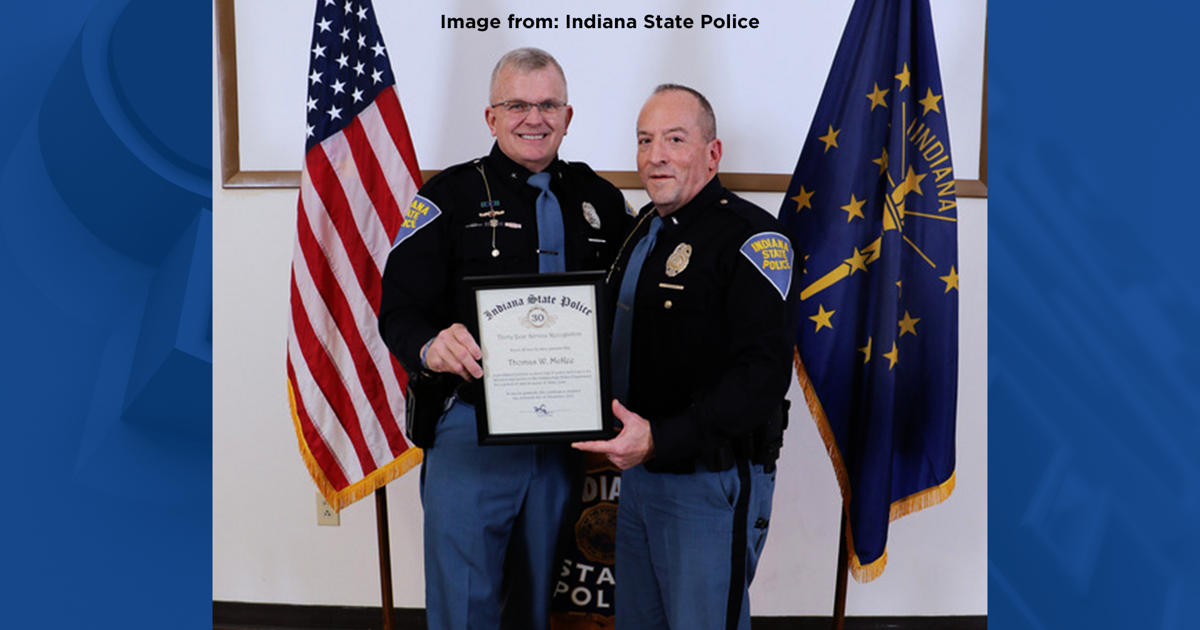 Indiana State Police district commander celebrates three decades of ...