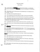 Timeline of Body Cam Footage