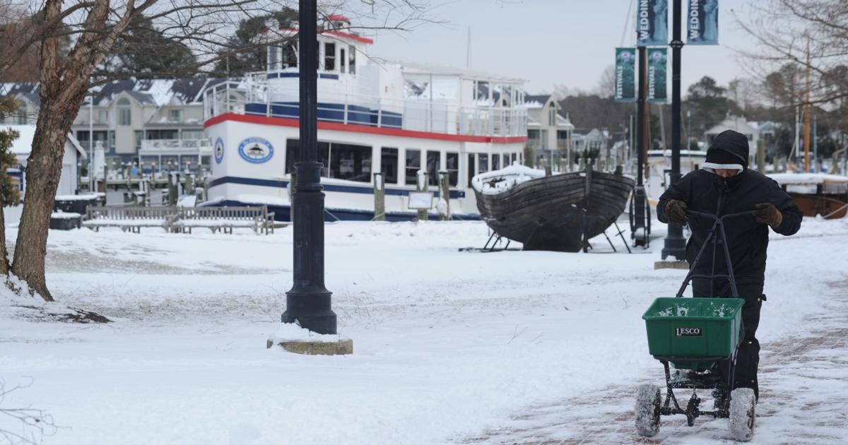 Early weekend winter storm drops 3-6 inches of snow across ...