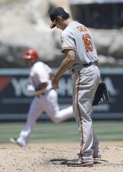 Jake Peavy and Albert Pujols, Albert Pujols, San Diego, May