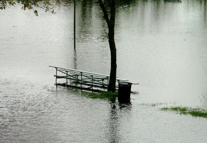 Storm surge covers Crouse Park in Denton Local