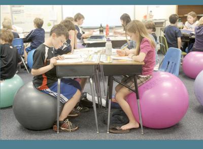 Yoga Balls Help Kids Concentrate In Class State Stardem Com