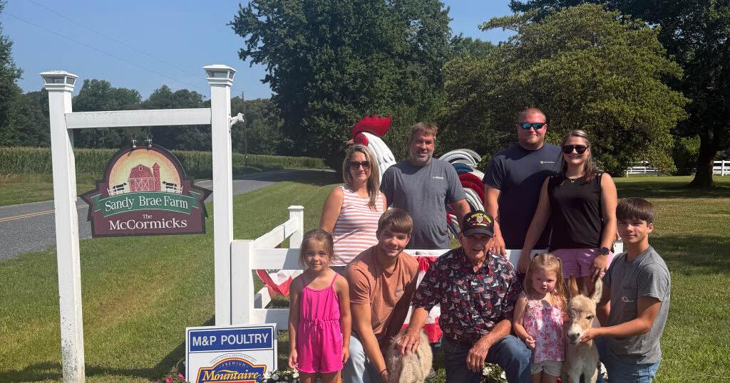 McCormicks recognized as Queen Anne's County Farm Family of the Year