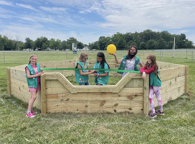 Girl Scouts build gaga ball pit at Ridgely park Life