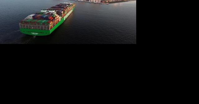 Massive container ship visits Baltimore - Vimarsana News