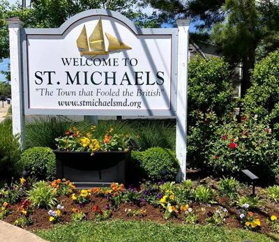 St. Michaels sign
