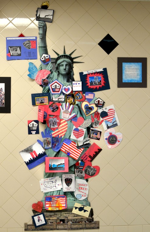 St. Michaels art students create own 9/11 Lady Liberty | Local ...