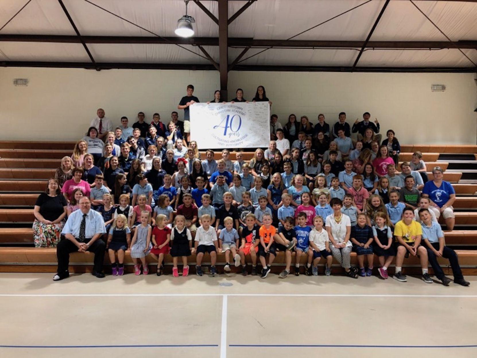 'Living a Legacy 40 Years of Excellence' at Chestertown Christian