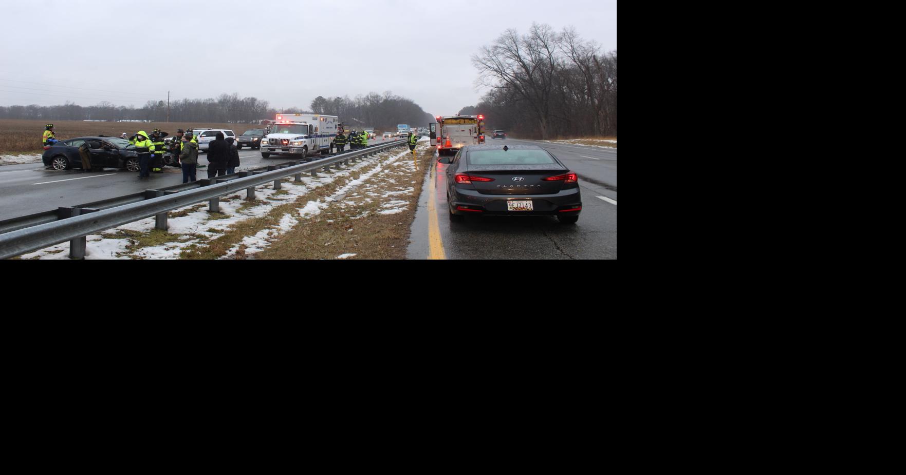 Two taken to hospital after crash on U.S. 50 East near Woodlawn ...