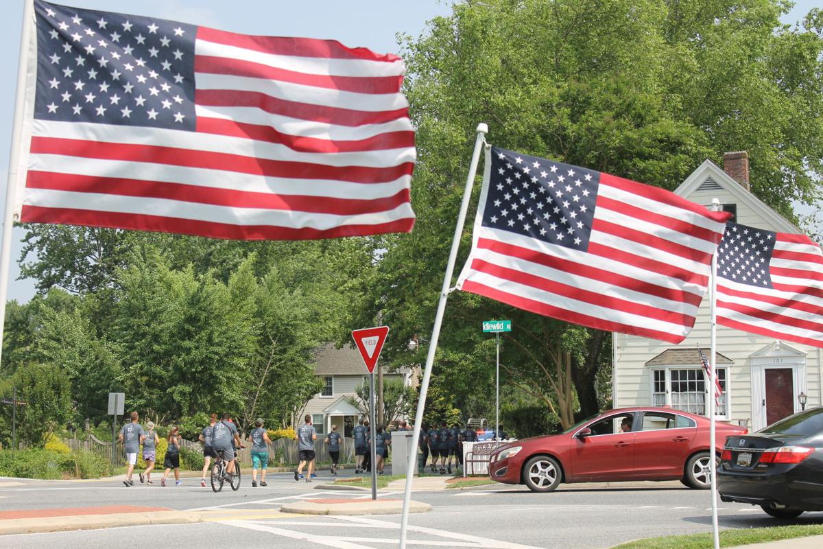 Law enforcement torch run for Special Olympics