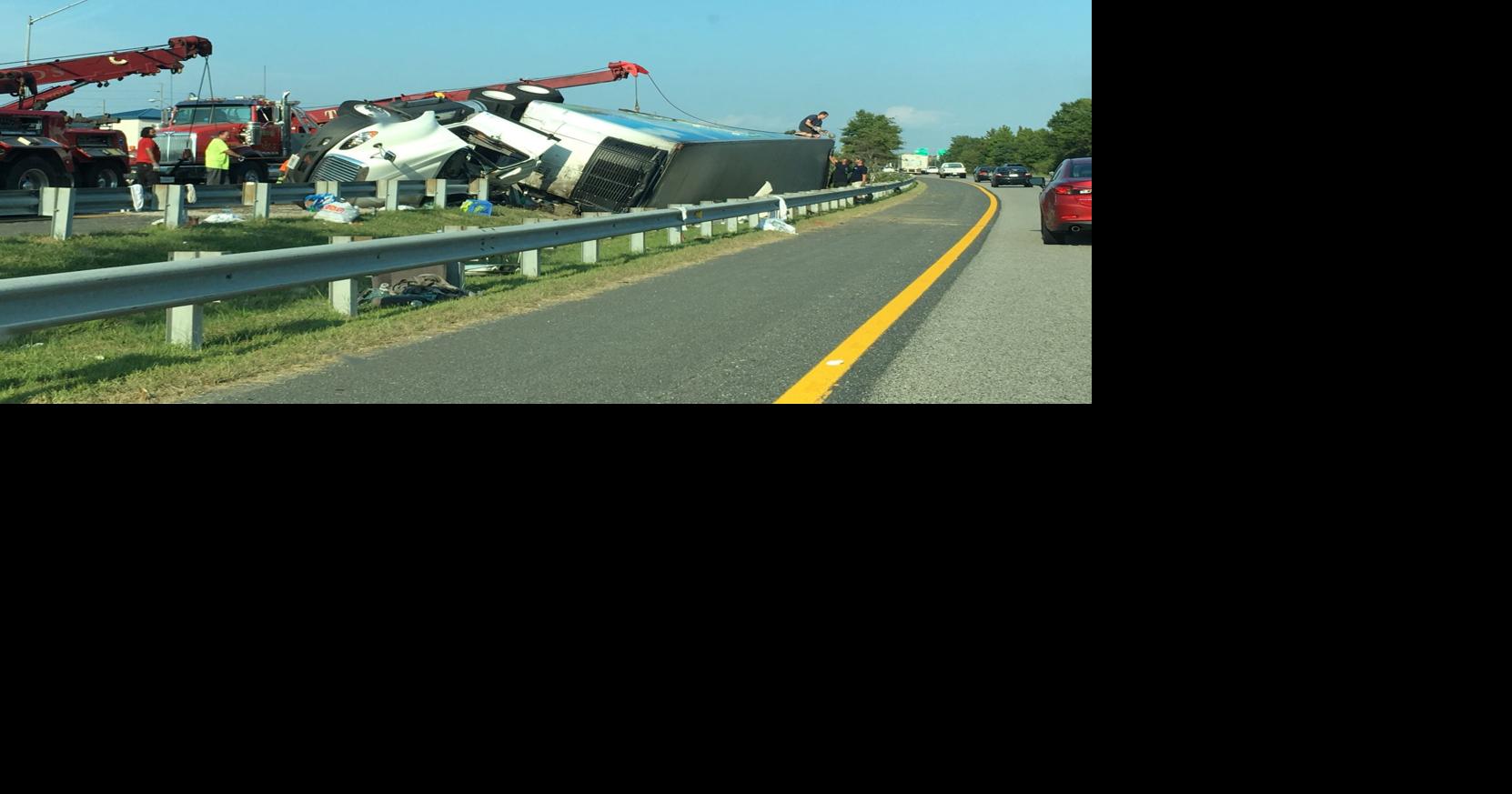 Driver trapped under tractor trailer in Route 50 accident | Local ...