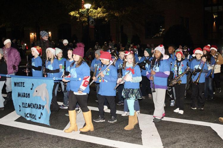 Easton holiday parade