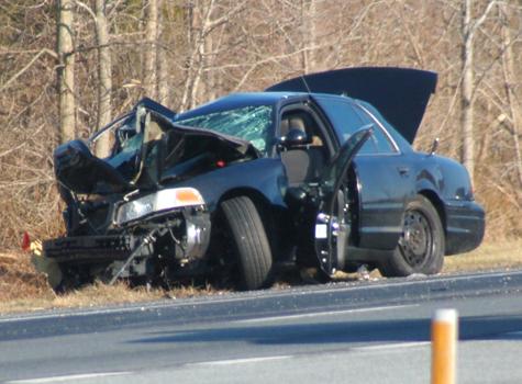 Three hurt in crash with MSP cruiser | News | stardem.com