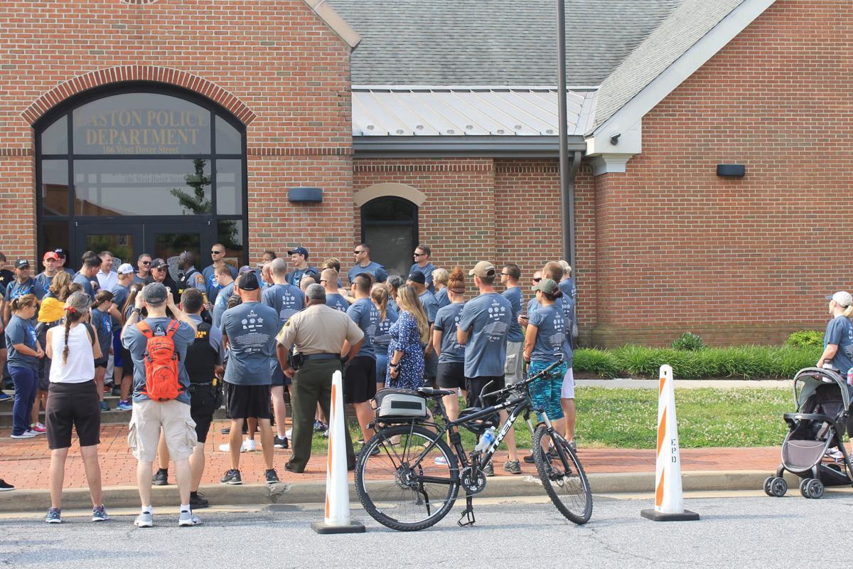 Law enforcement torch run for Special Olympics