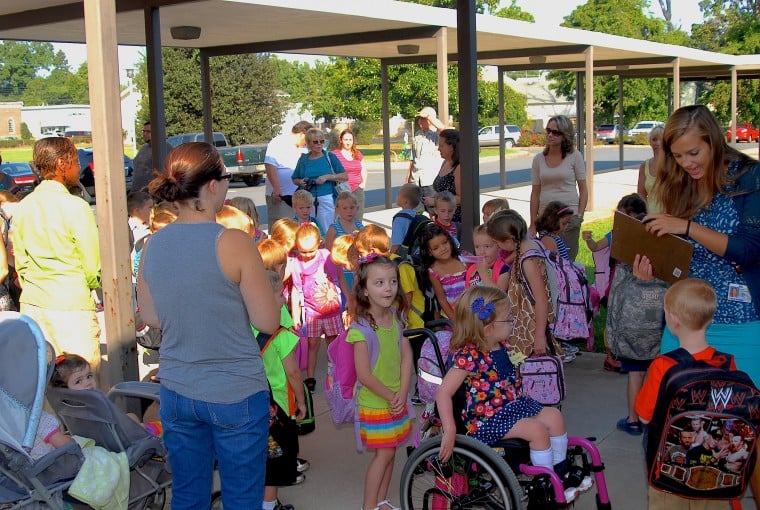 First Day of School at Preston Elementary Back to School