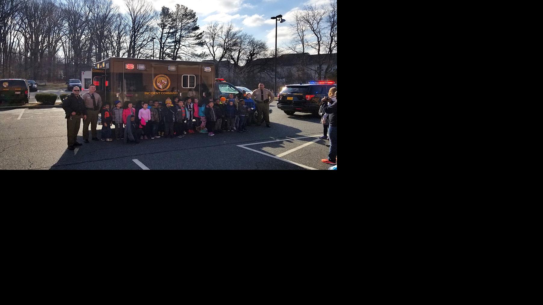 Firstgraders visit state police barracks Local