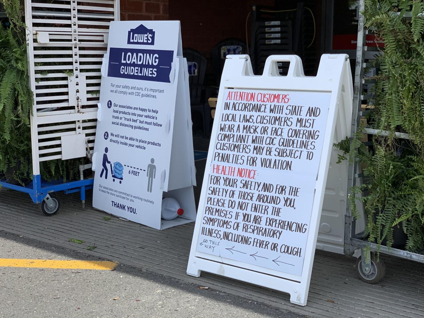 Pandemic Challenges Local Lowe S Store Emergency Notice Stardem Com