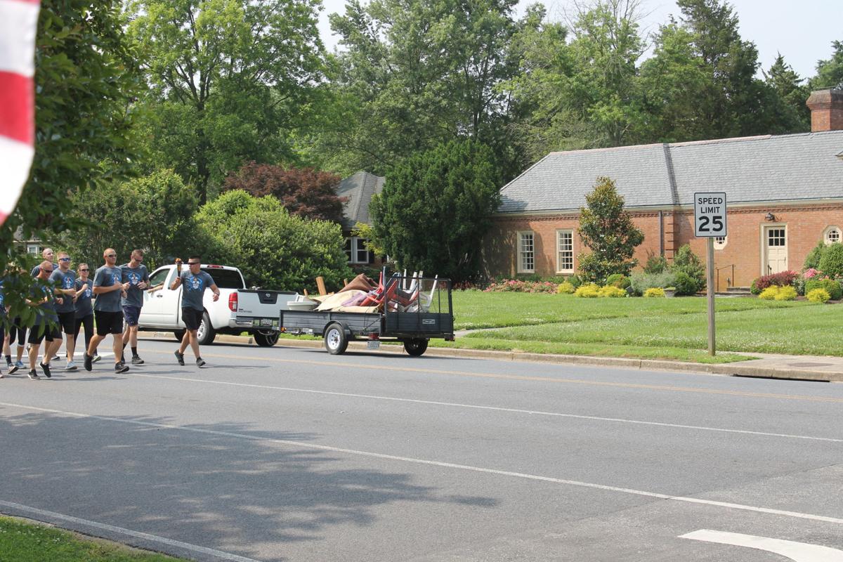 Law enforcement torch run for Special Olympics