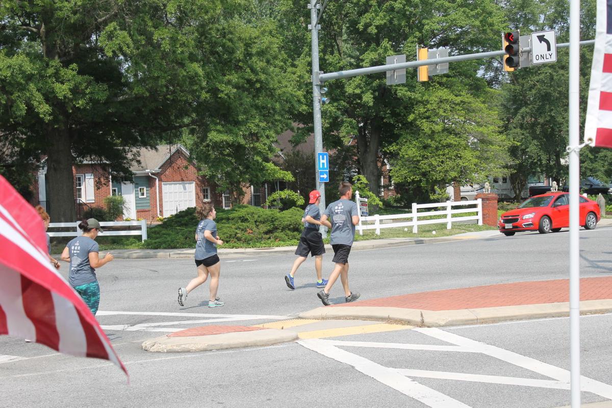 Law enforcement torch run for Special Olympics