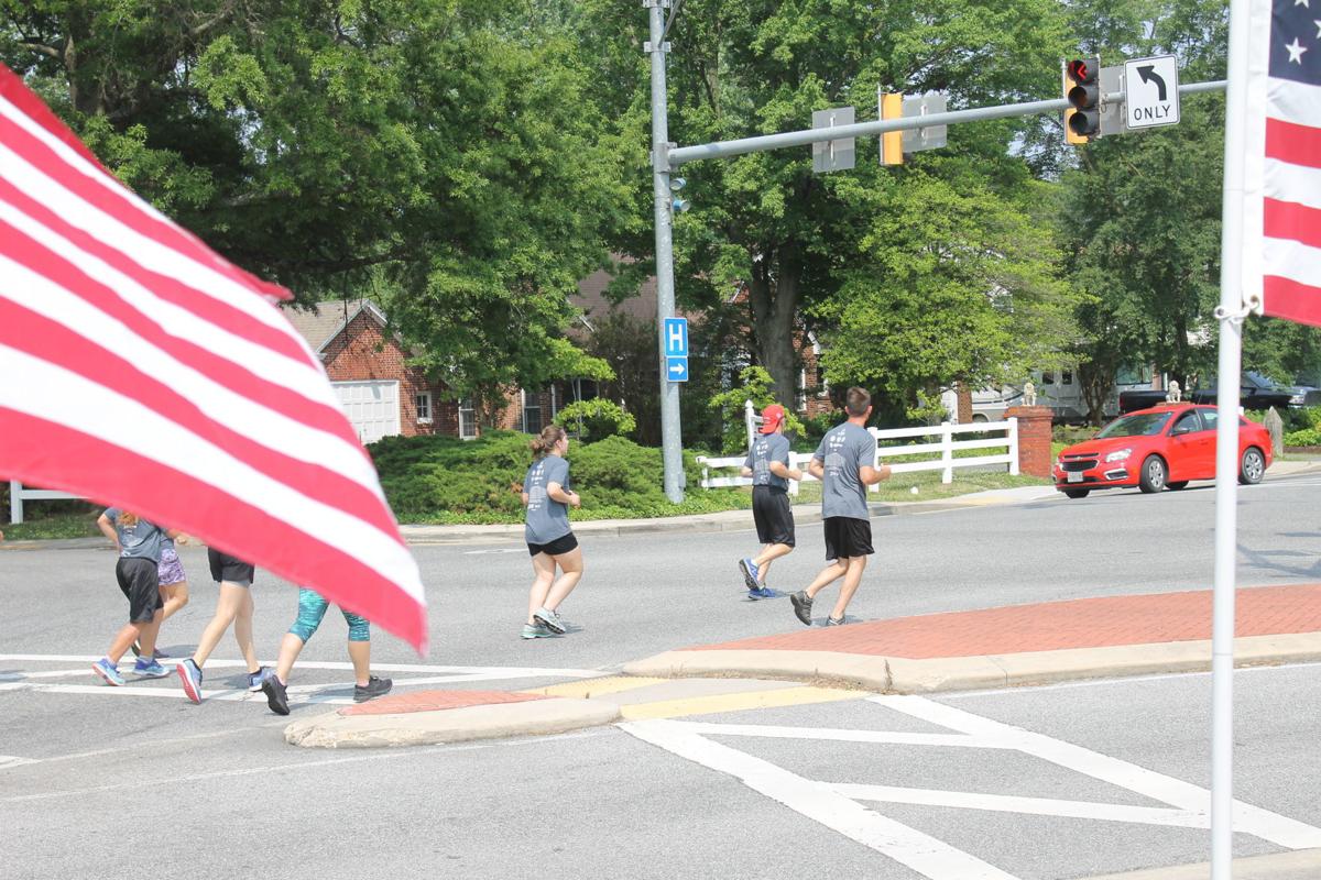 Law enforcement torch run for Special Olympics