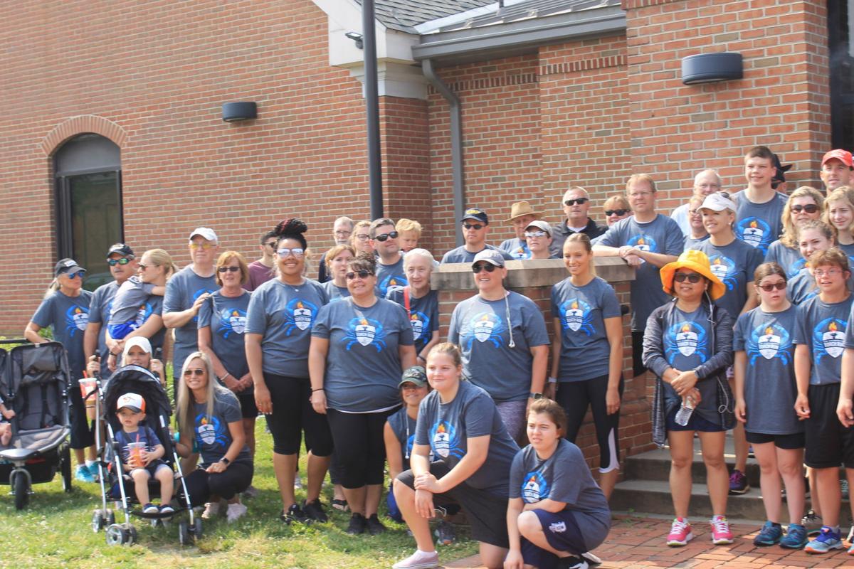 Law enforcement torch run for Special Olympics