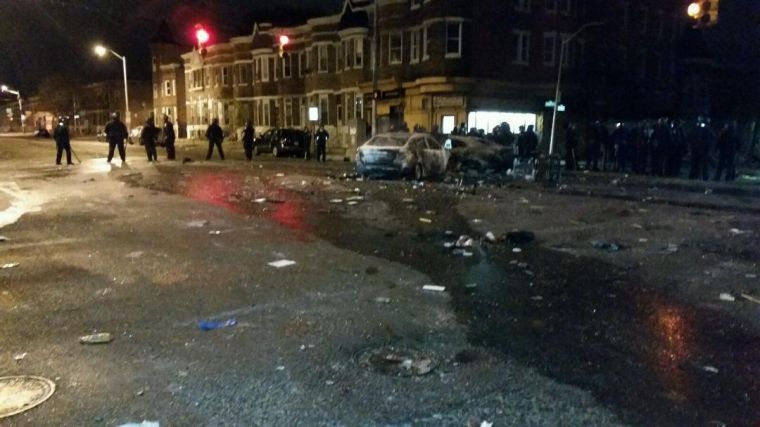 Baltimore Riot Damage Local police help with Baltimore response | Local | stardem.com