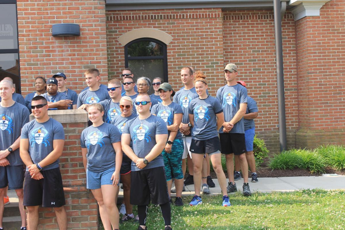 Law enforcement torch run for Special Olympics