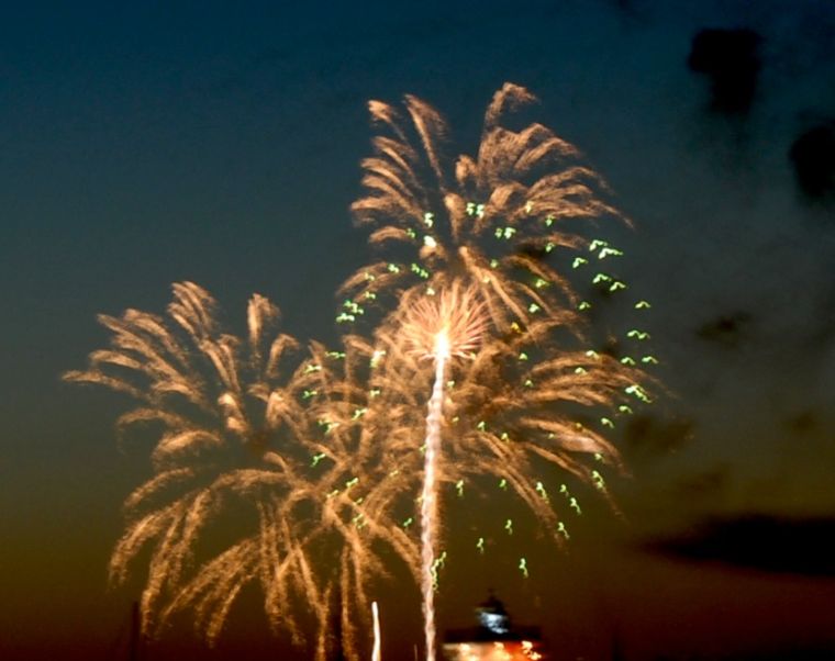 Cambridge Independence Day Fireworks Photos