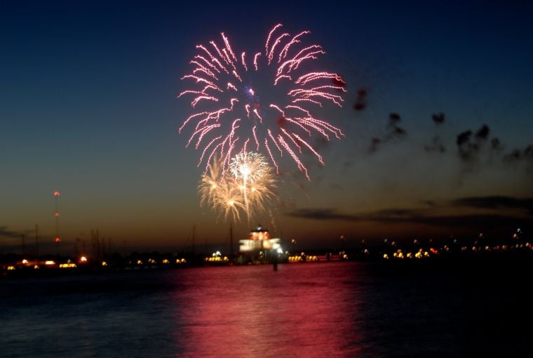 Cambridge Independence Day Fireworks Photos