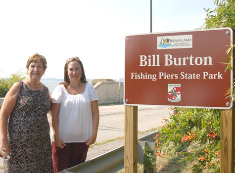 Choptank River Fishing Piers named in honor of the late outdoors