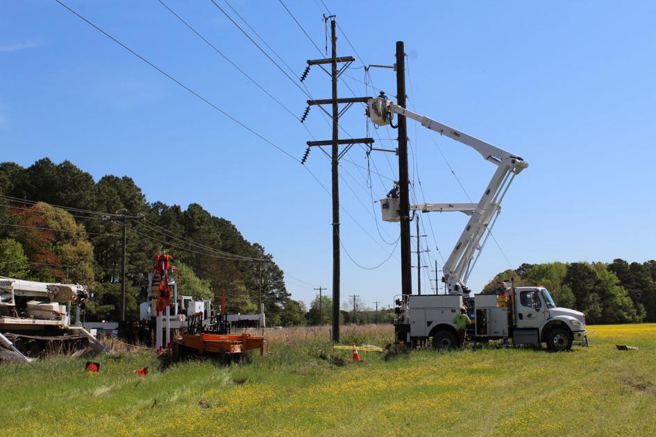 Transmission lines upgraded in Talbot Local