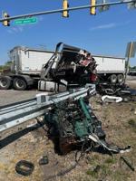 UPDATED: 2 injured in dump truck, tractor trailer crash in Wye Mills