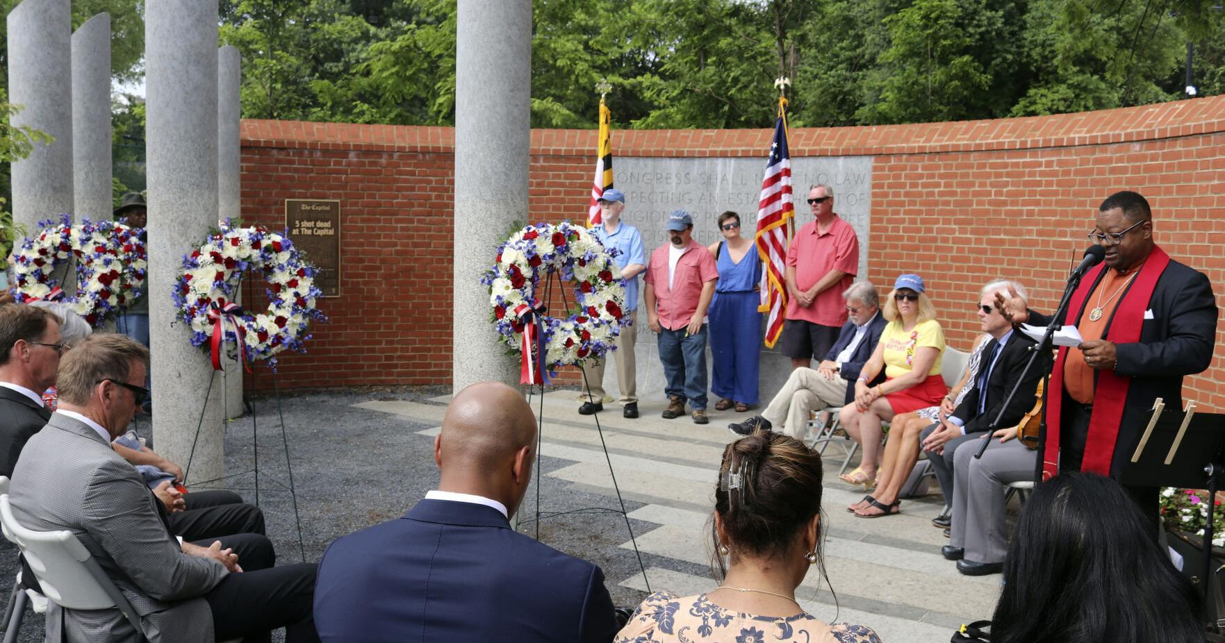 Wreath-laying ceremony held for newspaper attack victims - Vimarsana News