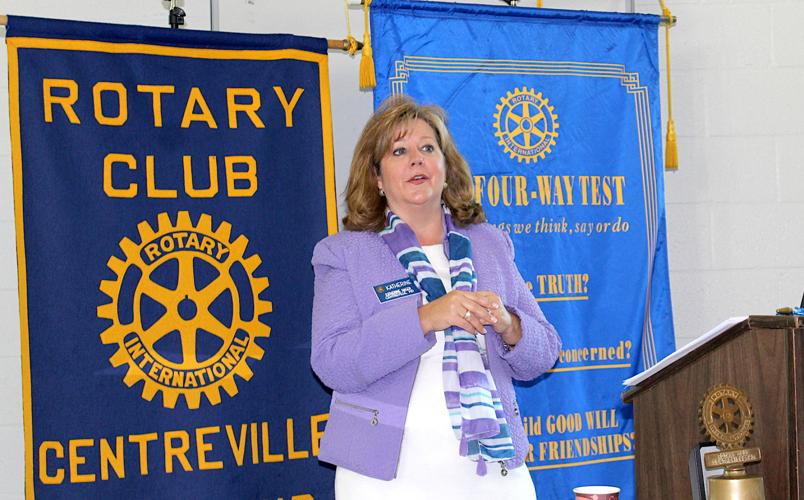 Centreville Rotary honors police '21