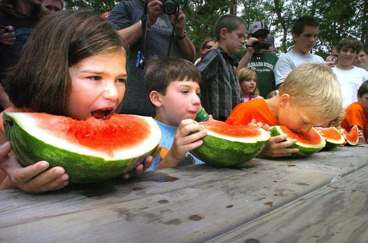 Talbot County Fair Watermelon eating contest | Featured | stardem.com
